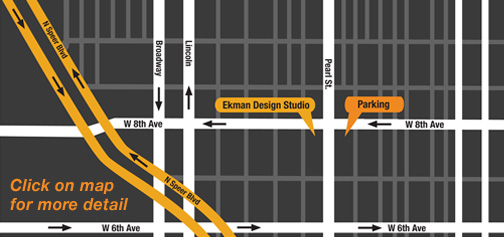 Ekman Studio Design Map